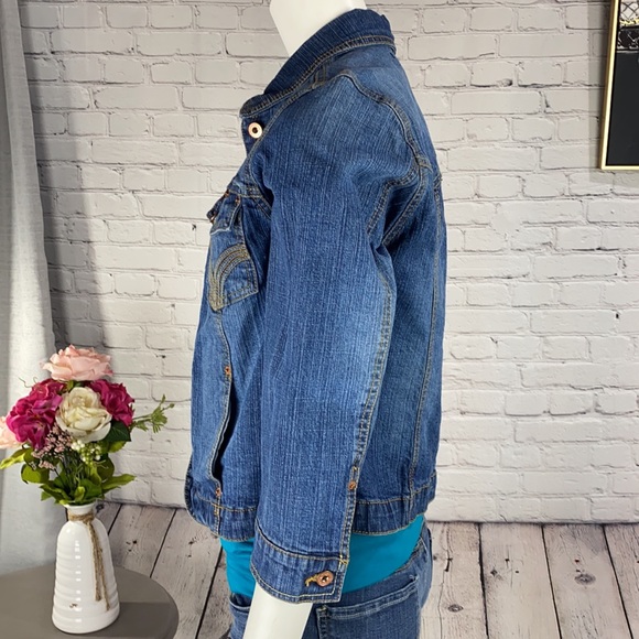 BANDOLINOBLU Jean Jacket Size: Medium - Picture 4 of 17